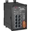 Unmanaged 8-port Industrial 10/100/1000 Base-T Ethernet Switch with metal caseICP DAS